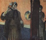 Edgar Degas At the Milliner's_m oil on canvas